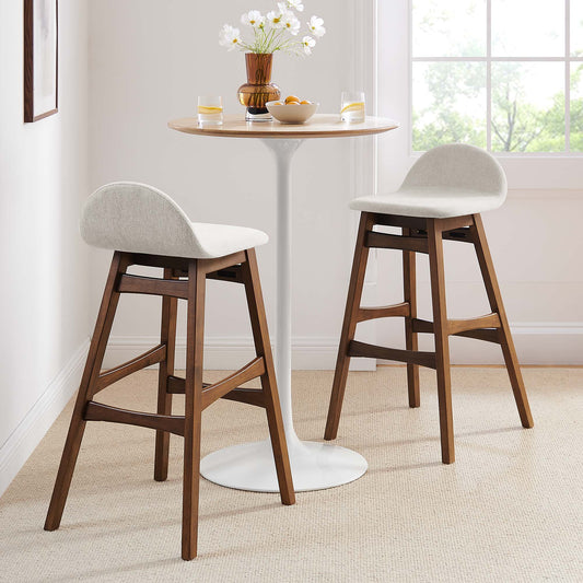 Sentinel Bar Stool Set of 2, Ivory