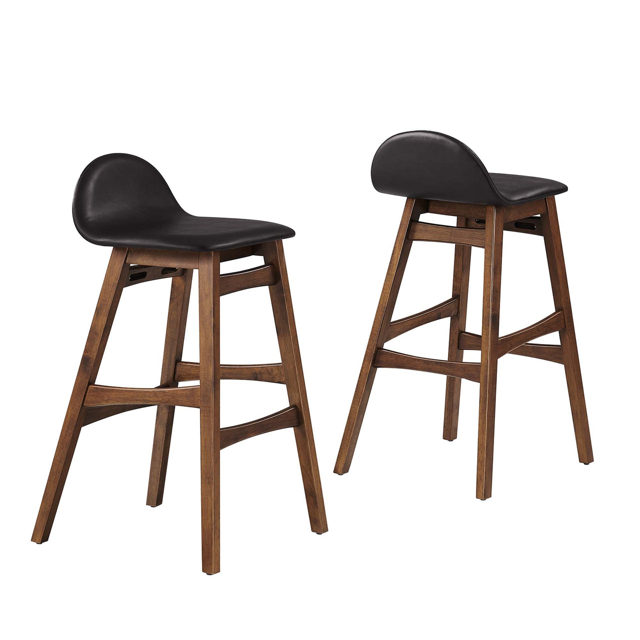 Sentinel Bar Stool Set of 2, Brown