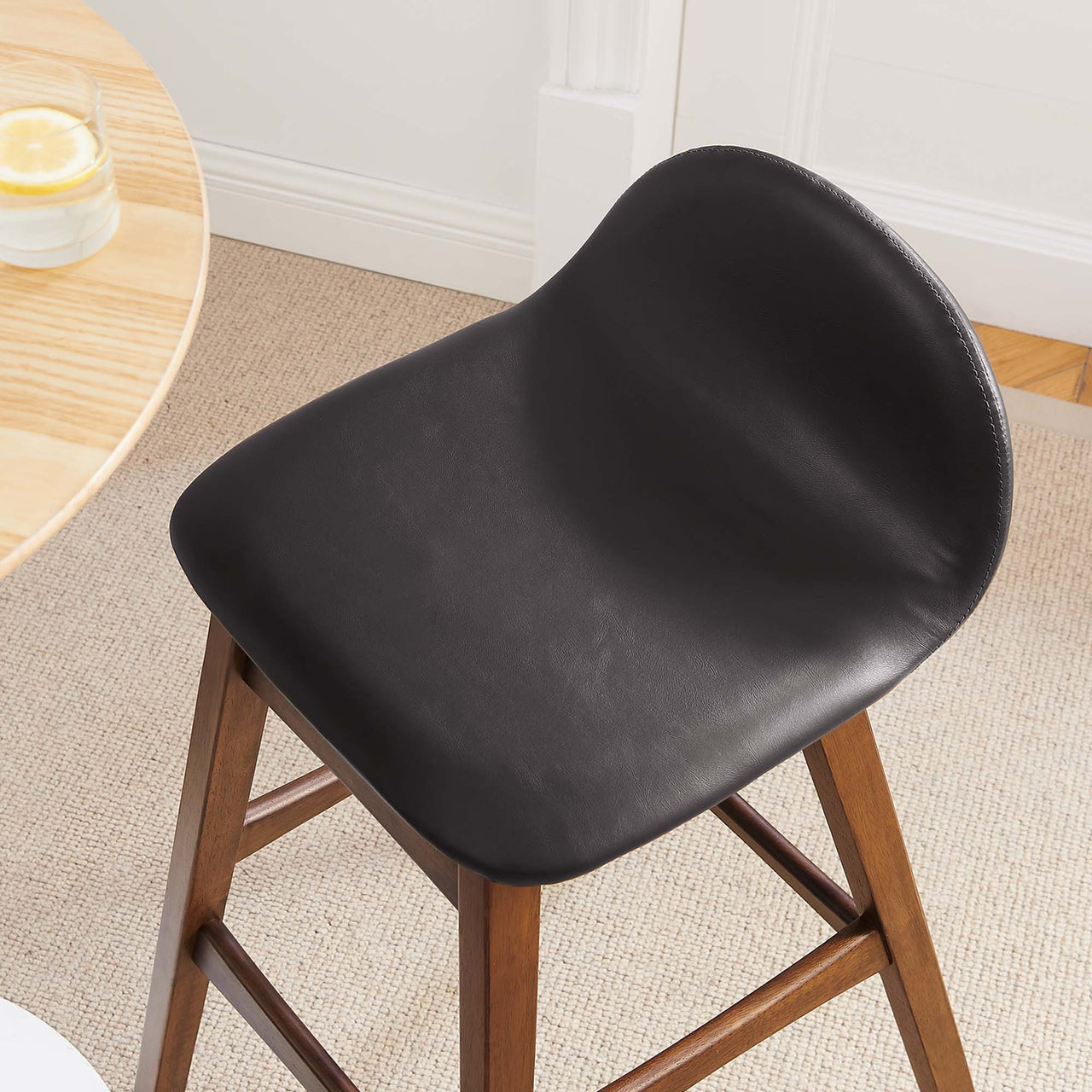 Sentinel Bar Stool Set of 2, Brown
