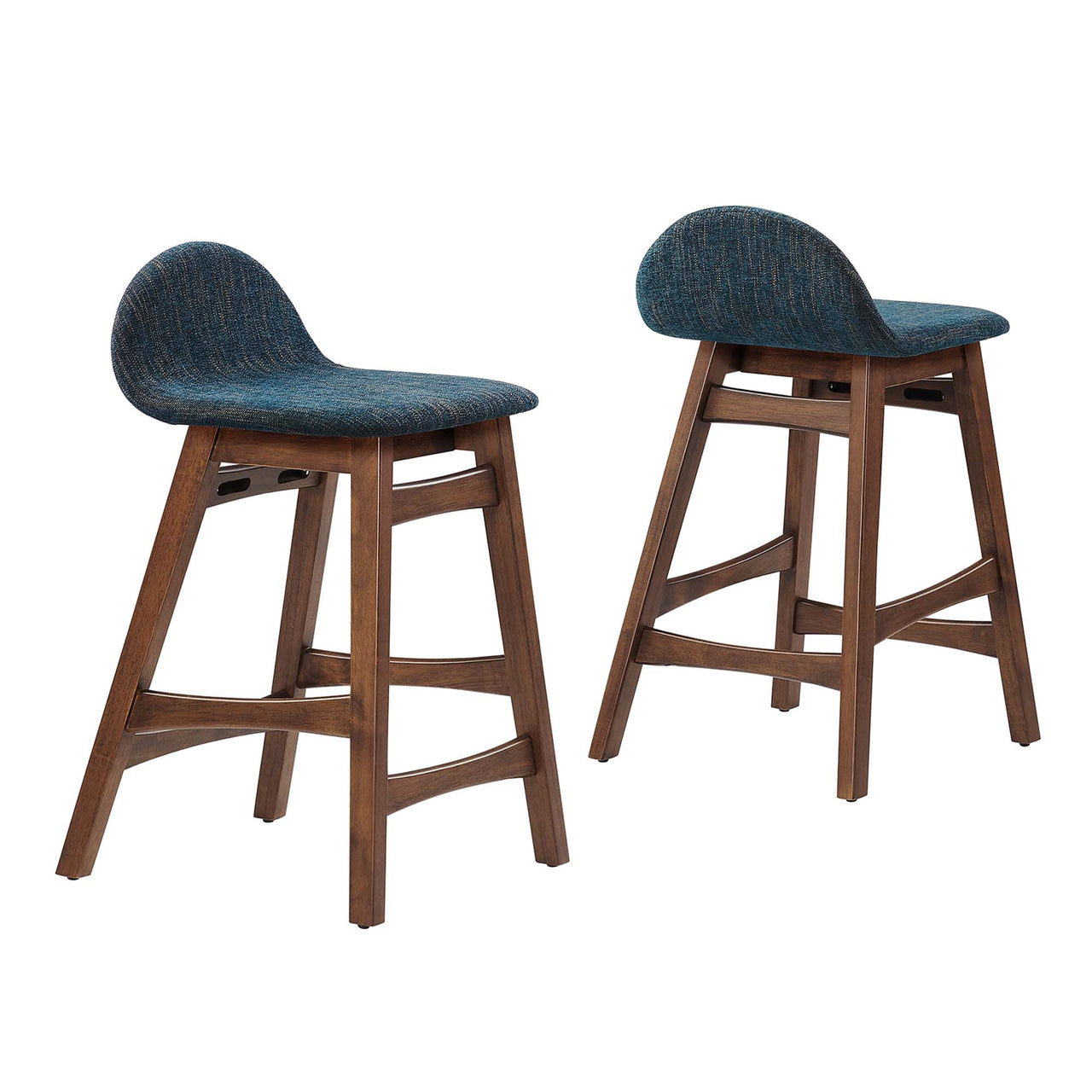Sentinel Counter Stool Set of 2, Navy