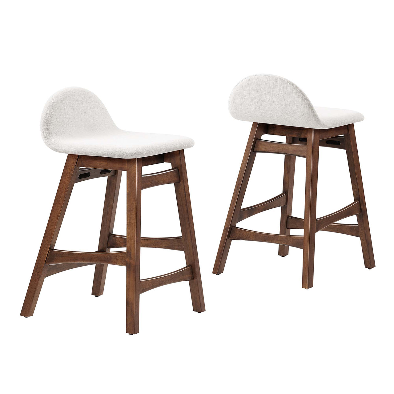 Sentinel Counter Stool Set of 2, Ivory