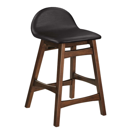 Sentinel Counter Stool Set of 2, Brown