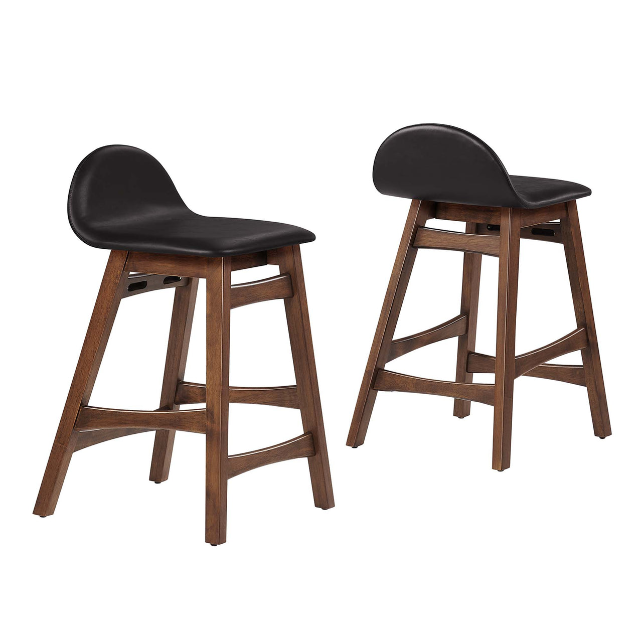 Sentinel Counter Stool Set of 2, Brown