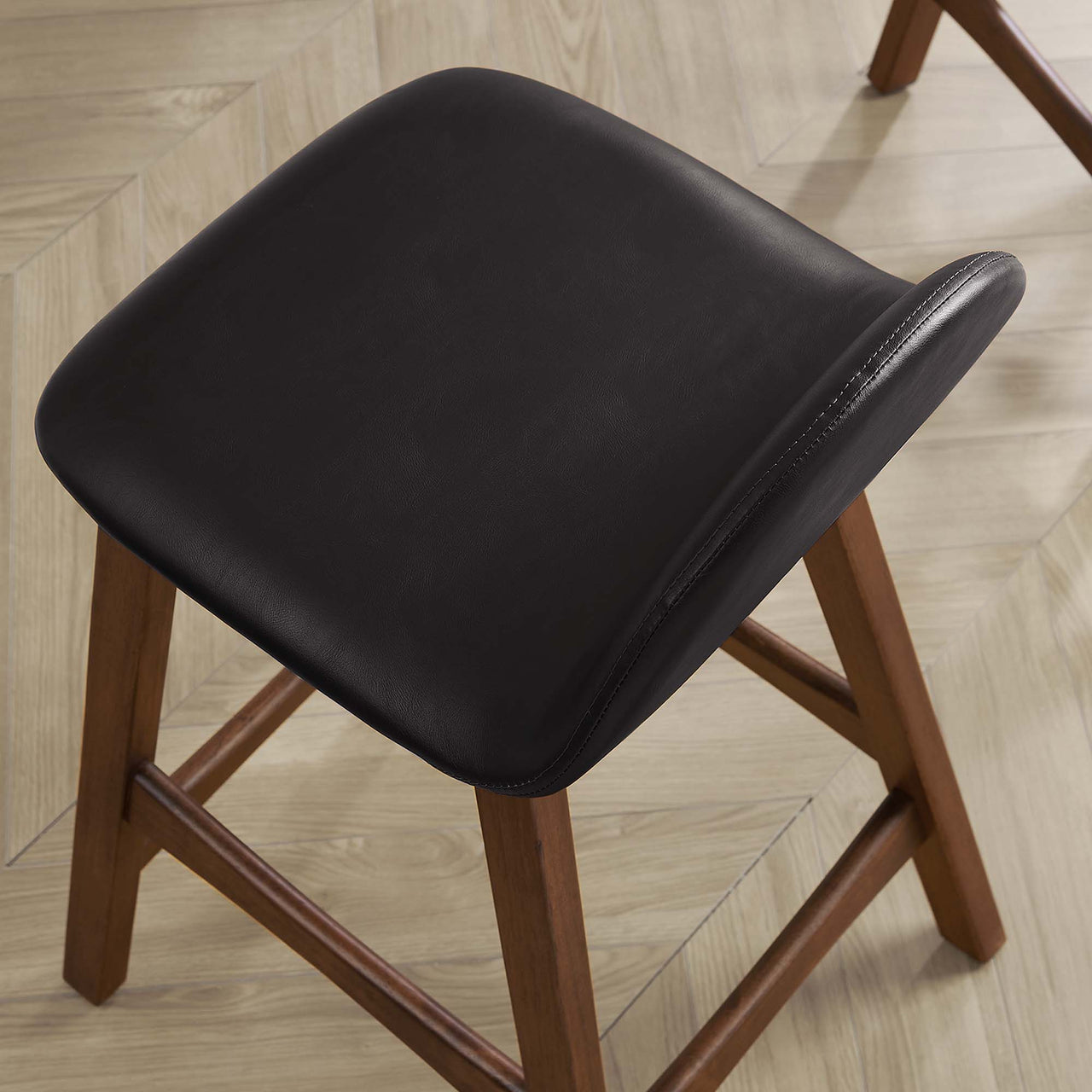 Sentinel Counter Stool Set of 2, Brown