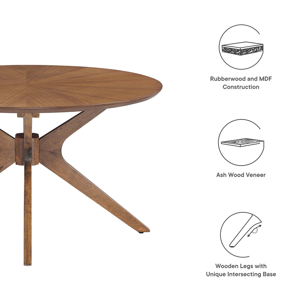 Nexus Coffee Table, Walnut