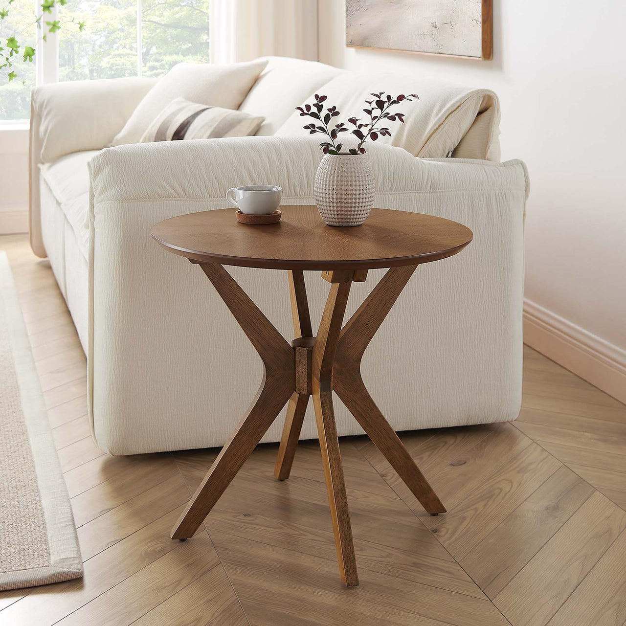 Nexus Side Table, Walnut