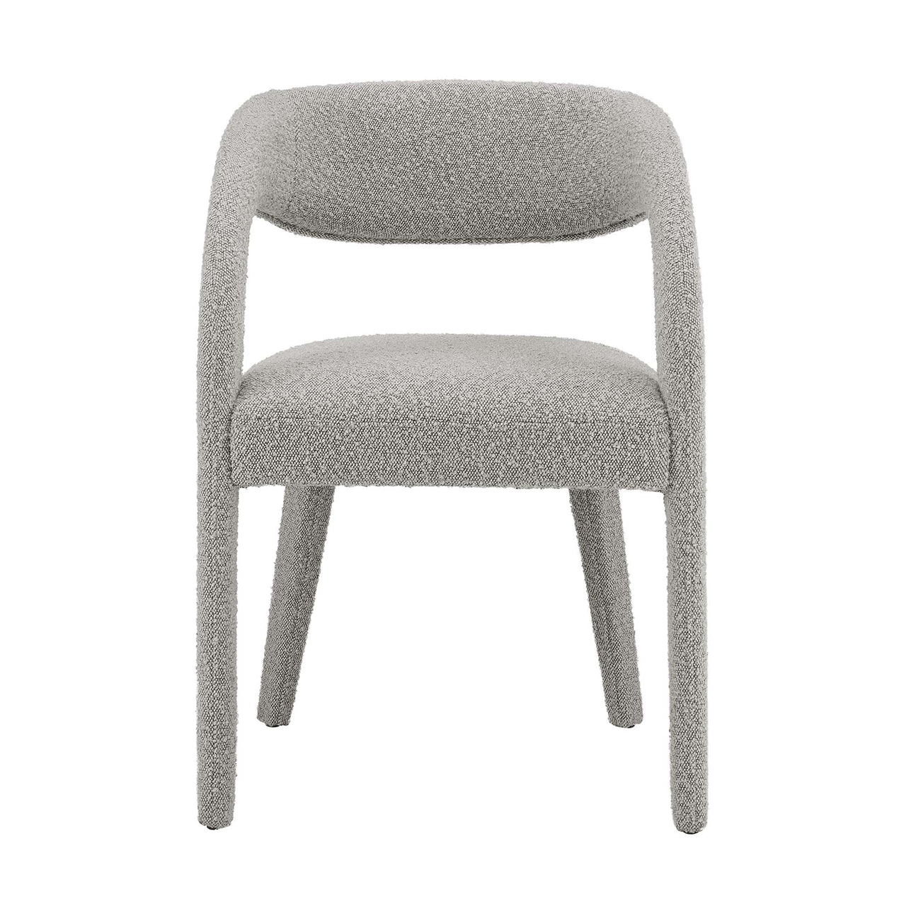 Heron Boucle Dining Chair Set of 2, Taupe