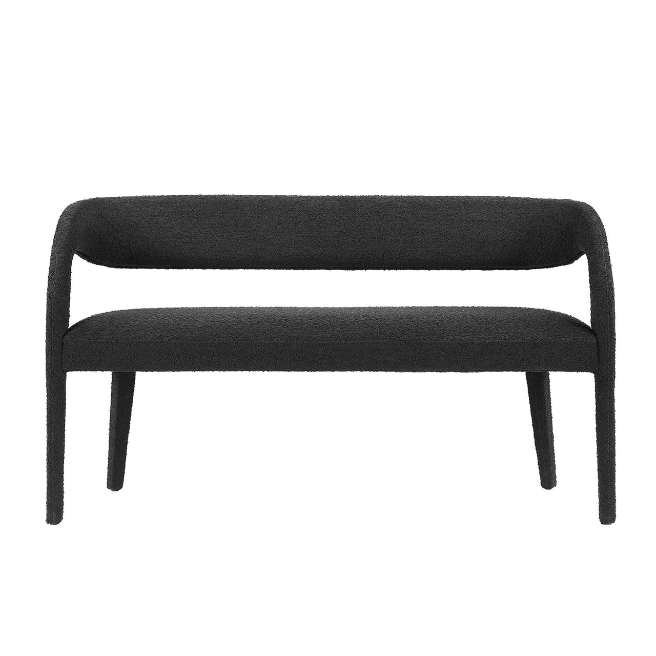 Heron Boucle Bench, Black