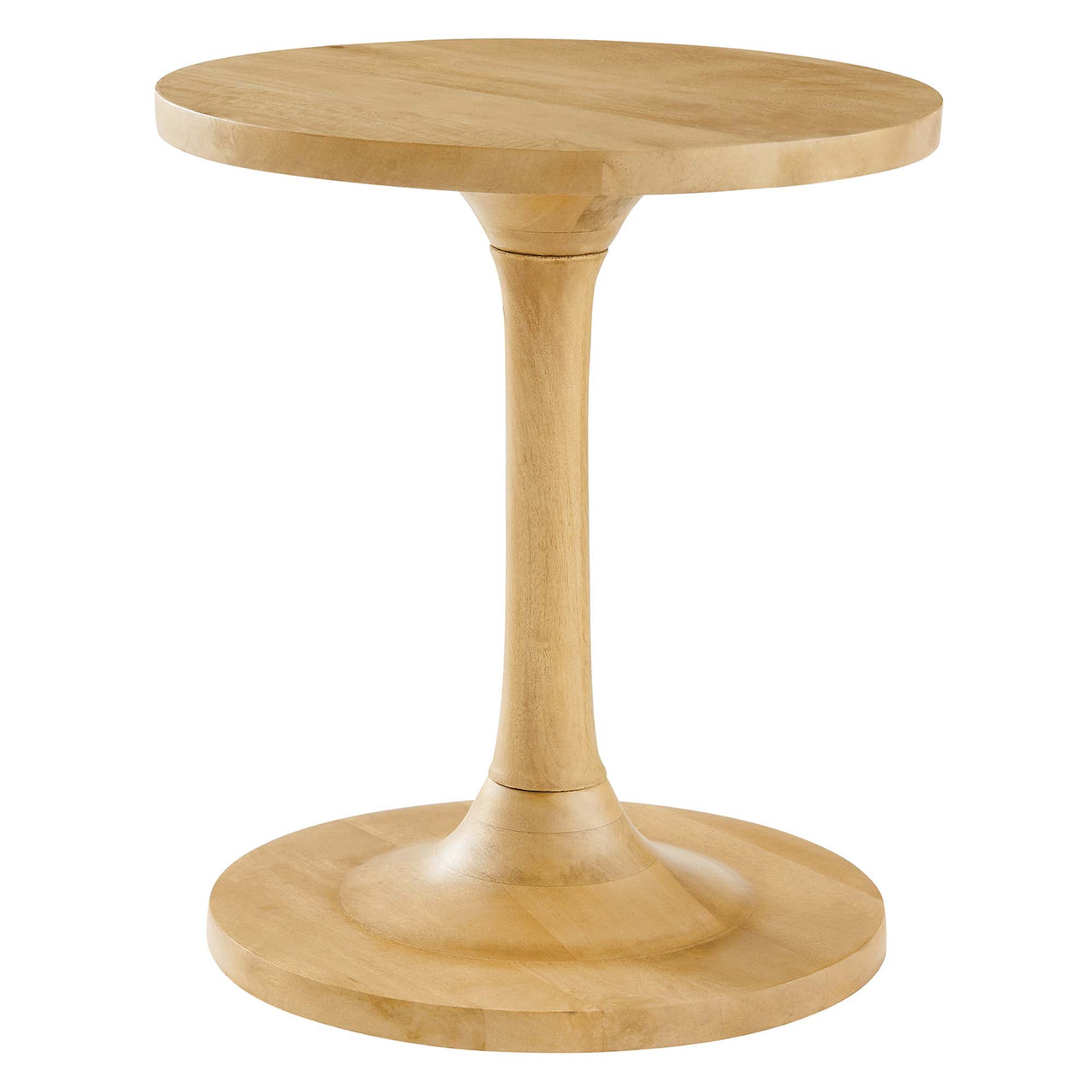 Burst Round Side Table, Oak