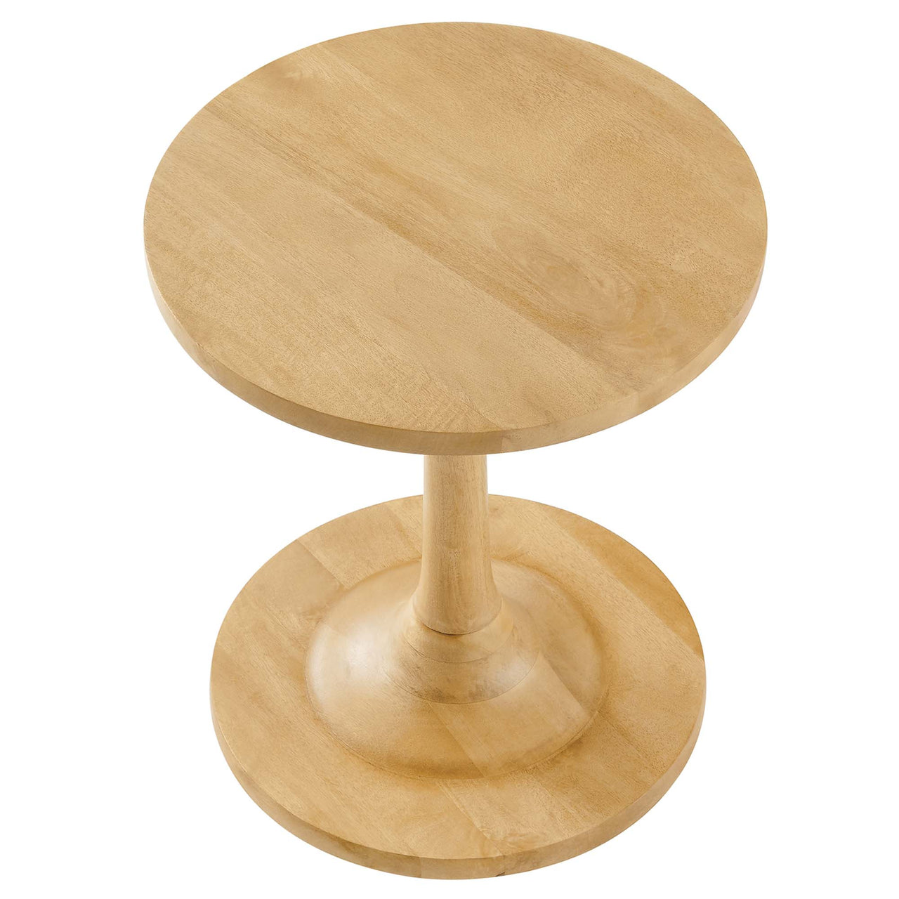 Burst Round Side Table, Oak