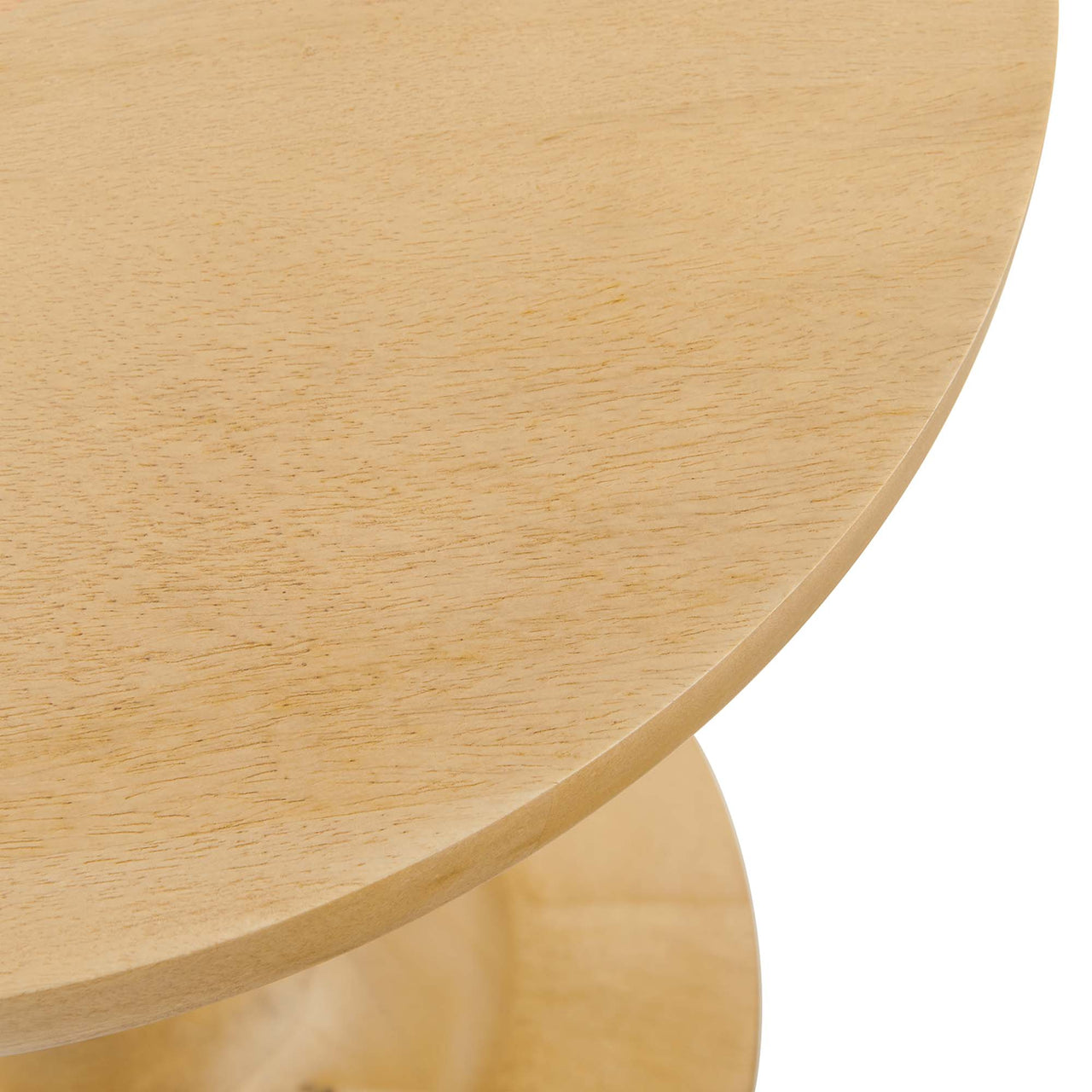 Burst Round Side Table, Oak