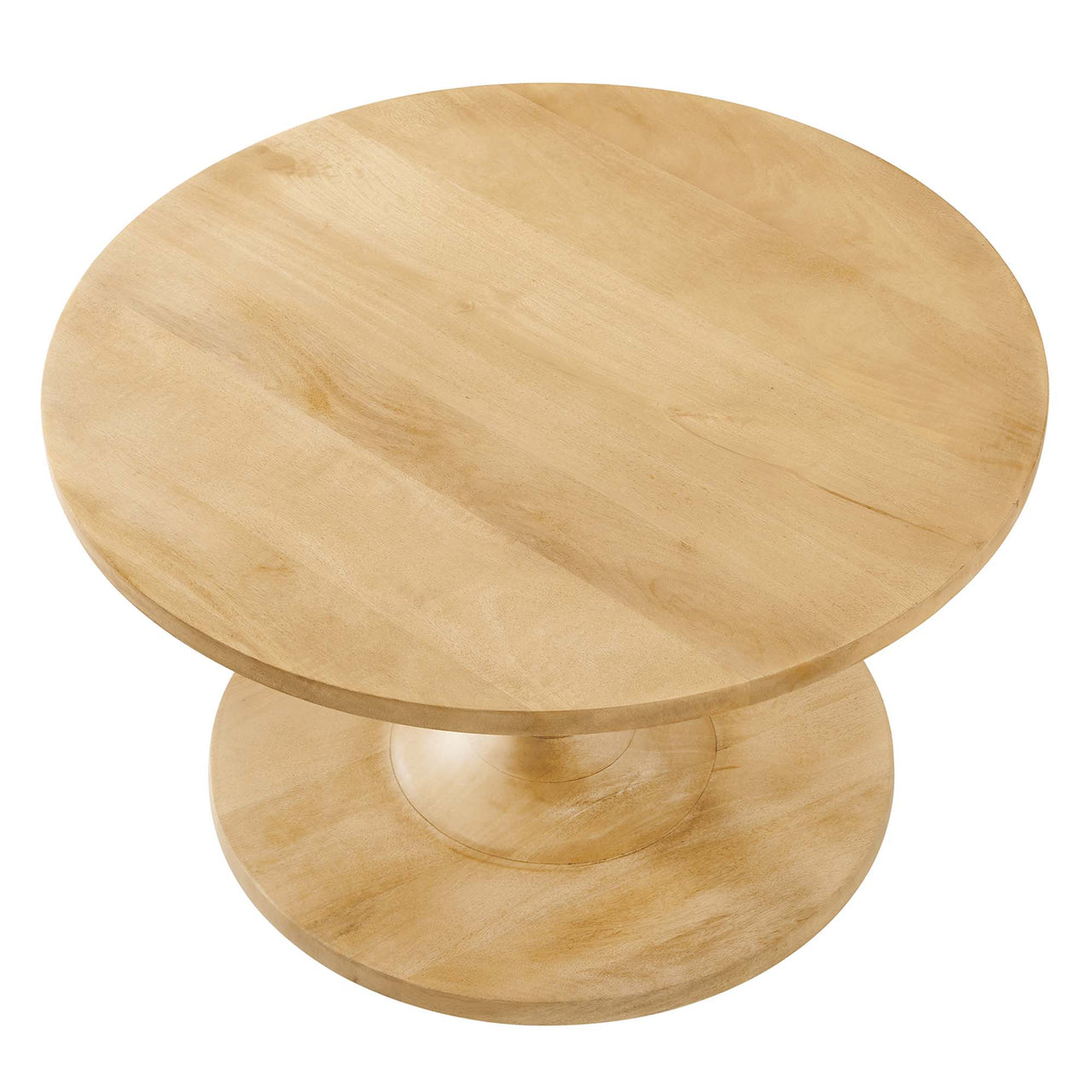 Burst Round Coffee Table, Oak