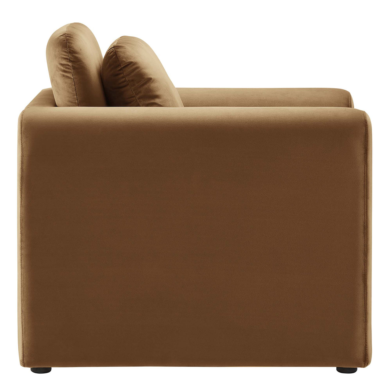 Jorwyn Velvet Accent Chair, Brown