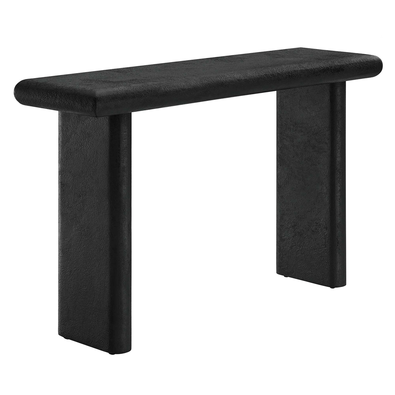 Earthcast Console Table, Black