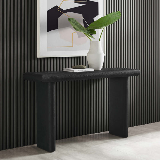 Earthcast Console Table, Black