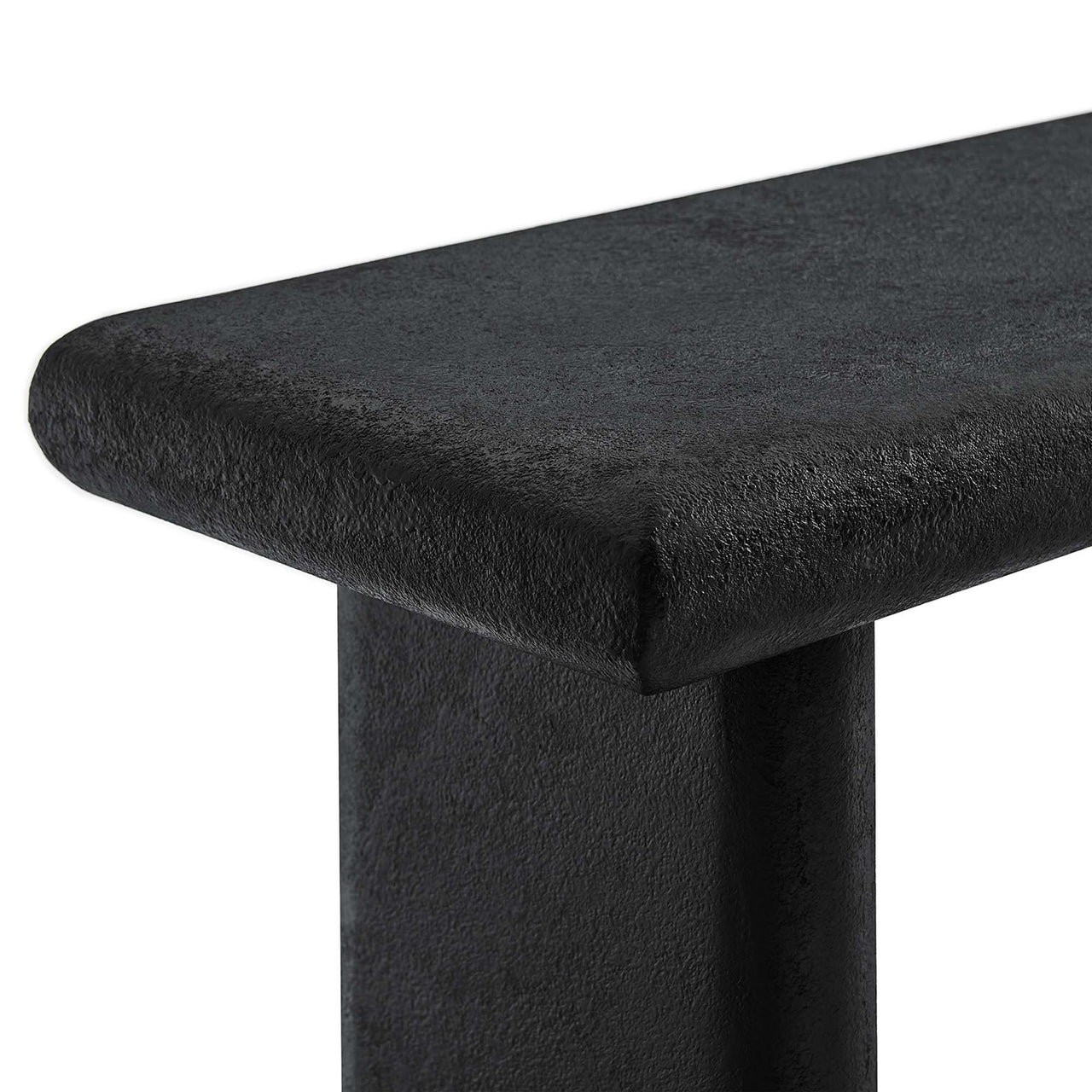 Earthcast Console Table, Black