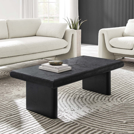 Earthcast Coffee Table, Black
