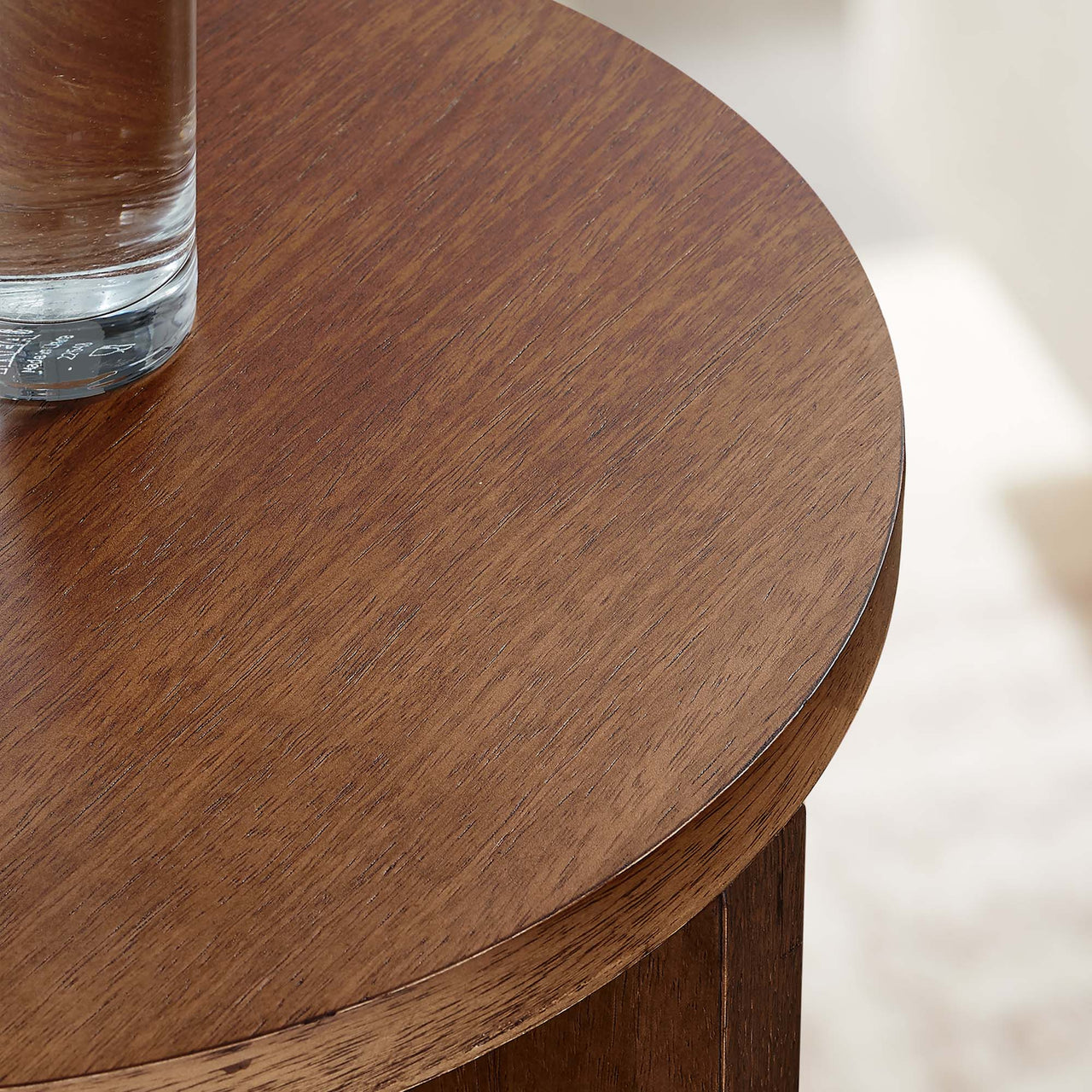 Arithmetic Side Table, Walnut