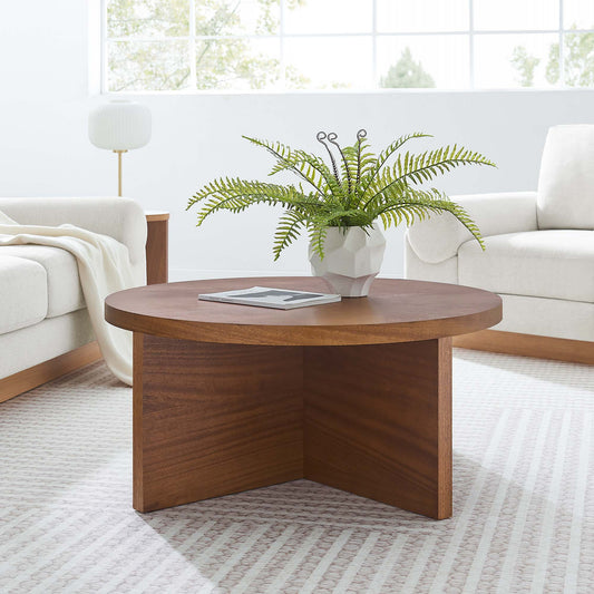 Arithmetic Coffee Table, Walnut