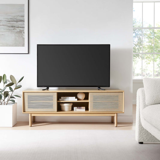 Solyra TV Stand, Oak