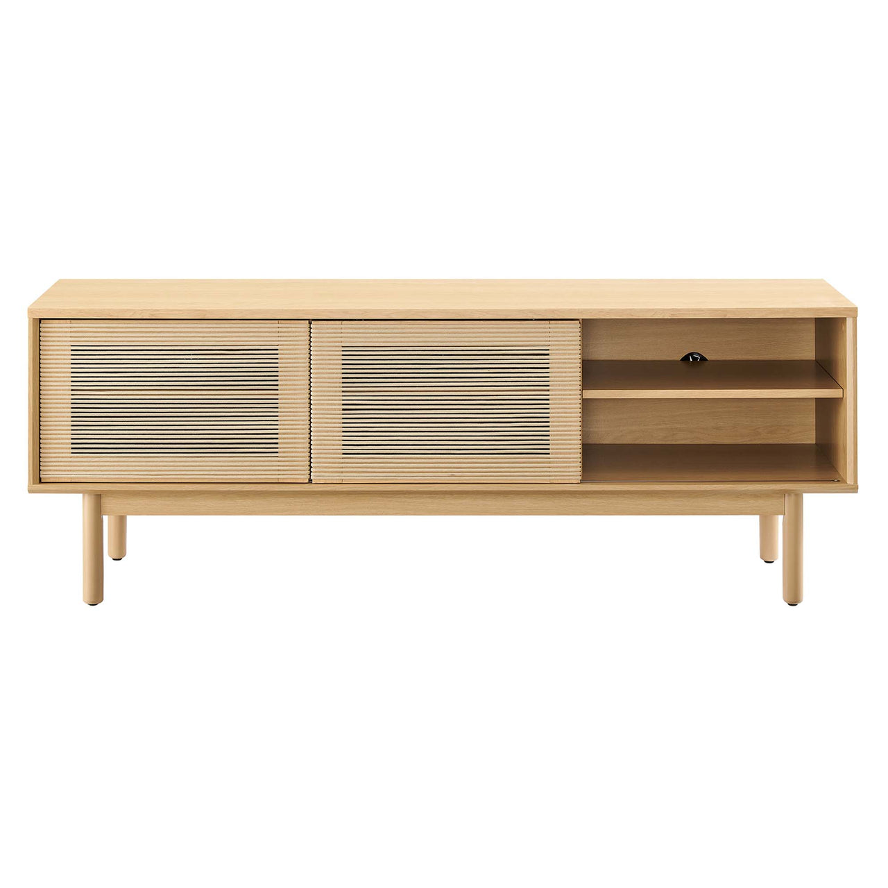 Solyra TV Stand, Oak