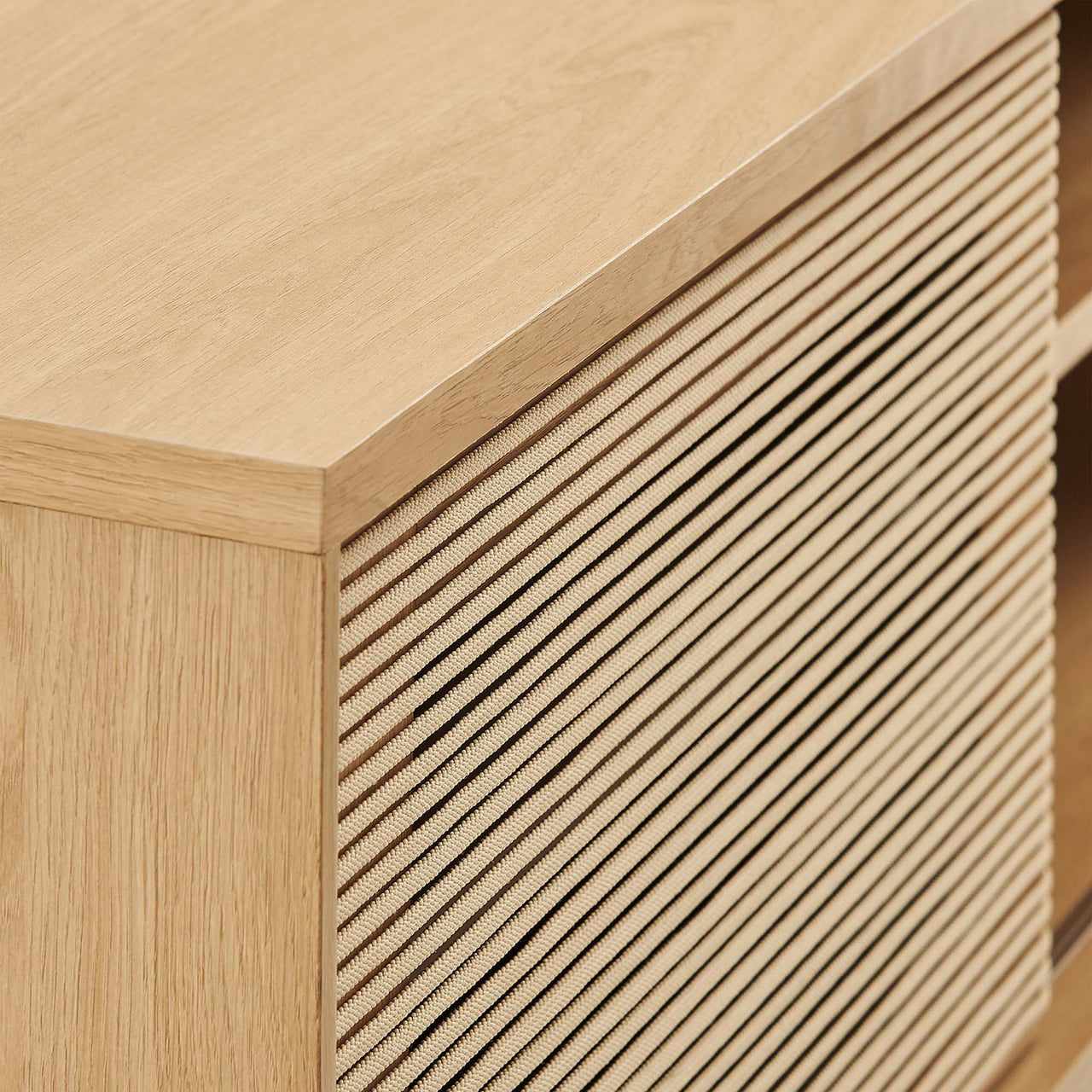 Solyra TV Stand, Oak