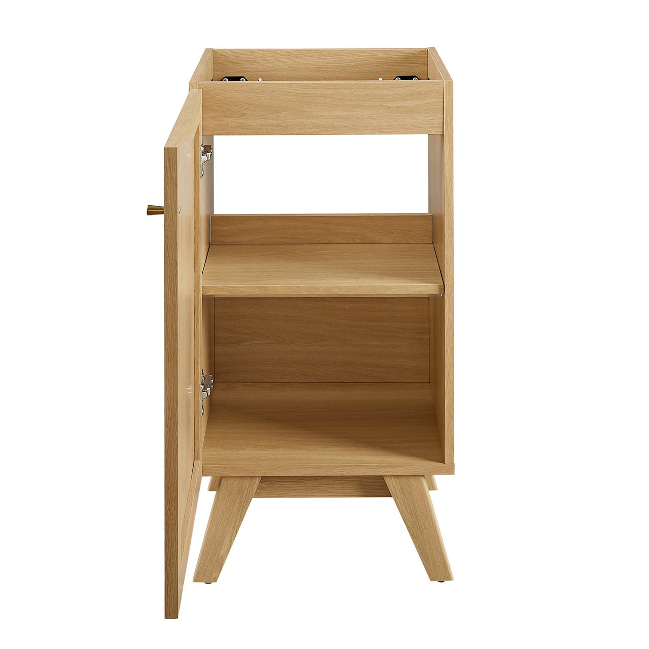 Marra Vanity Base with Storage, Extra Small, Oak