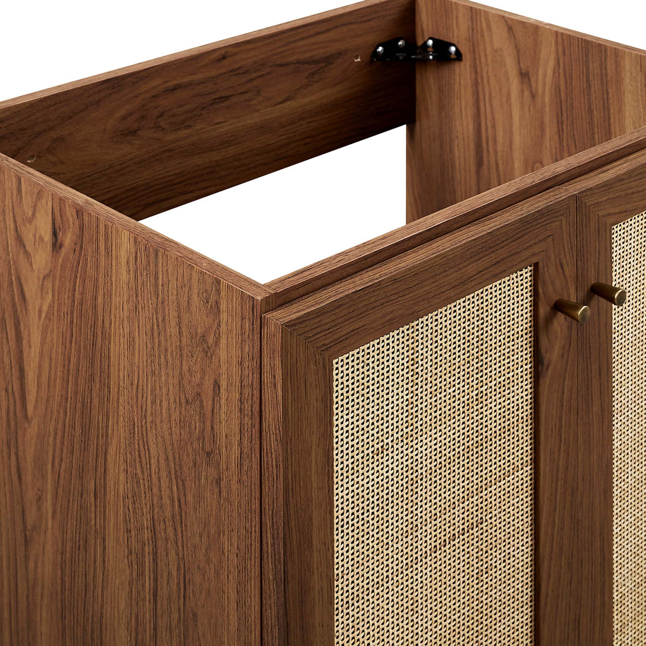 Marra Vanity Base with Storage, Small, Walnut