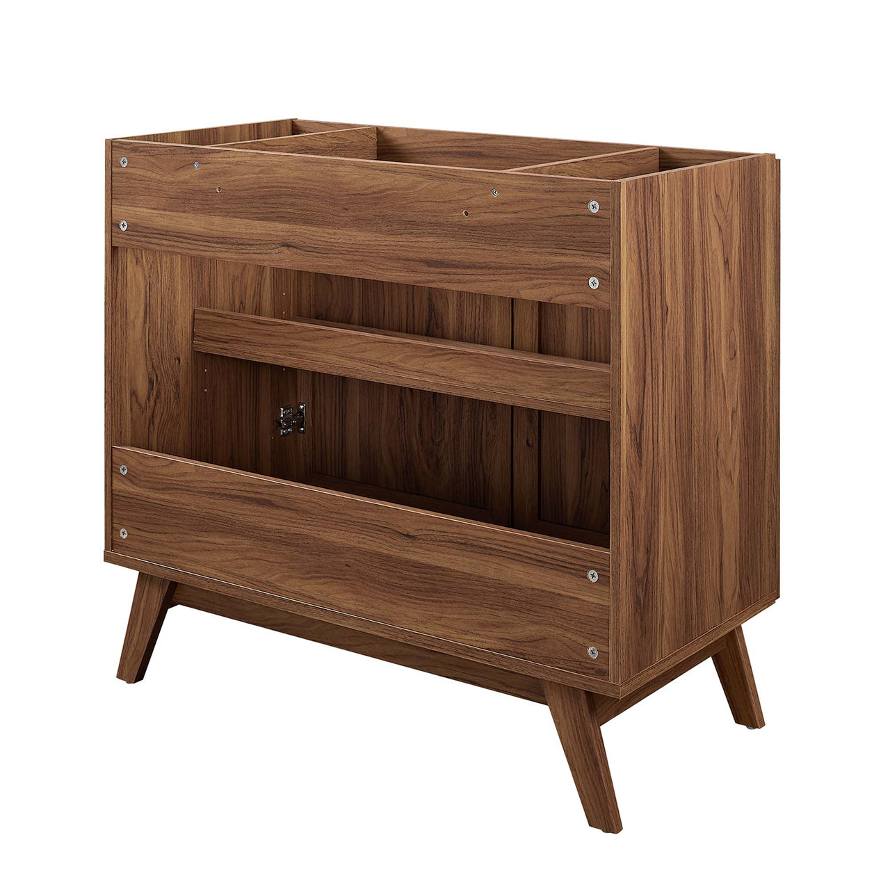Marra Vanity Base with Storage, Large, Walnut
