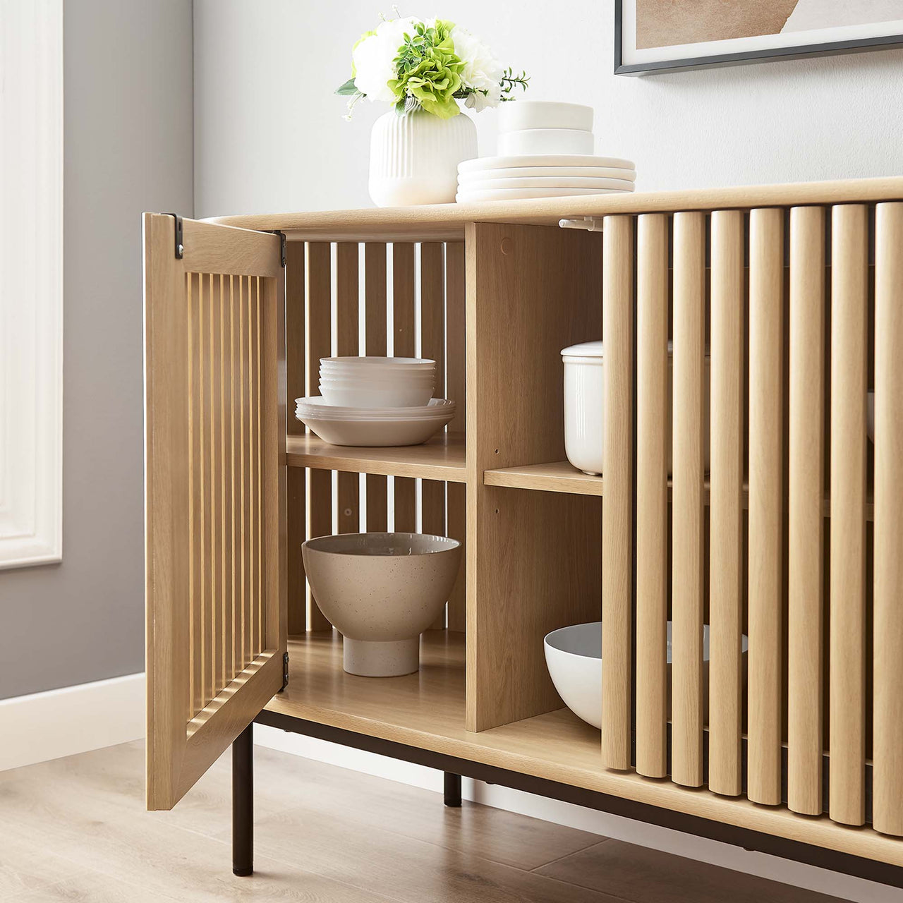 Strathen Oval Sideboard | TV Stand, Oak