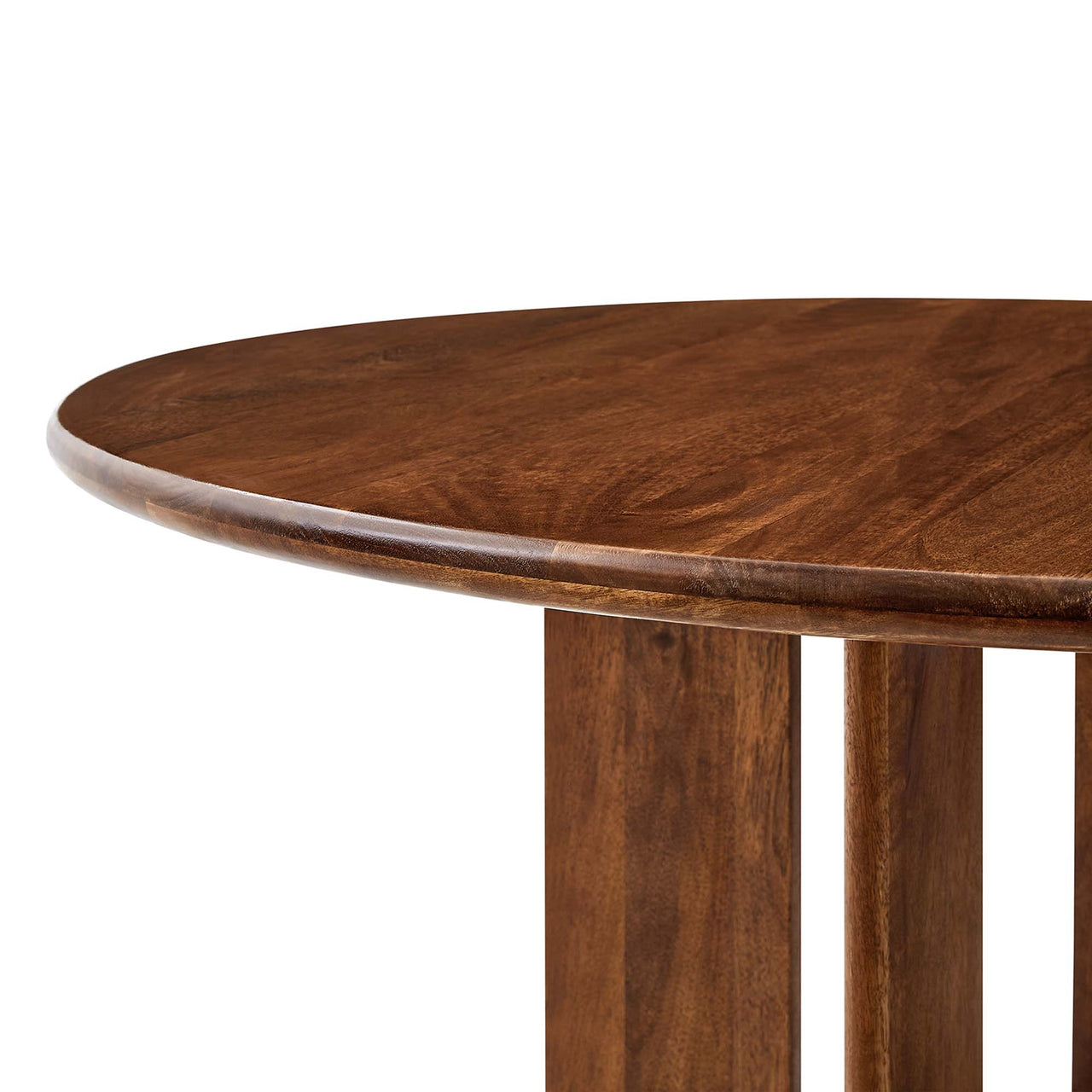 Opposition Round Dining Table, Walnut