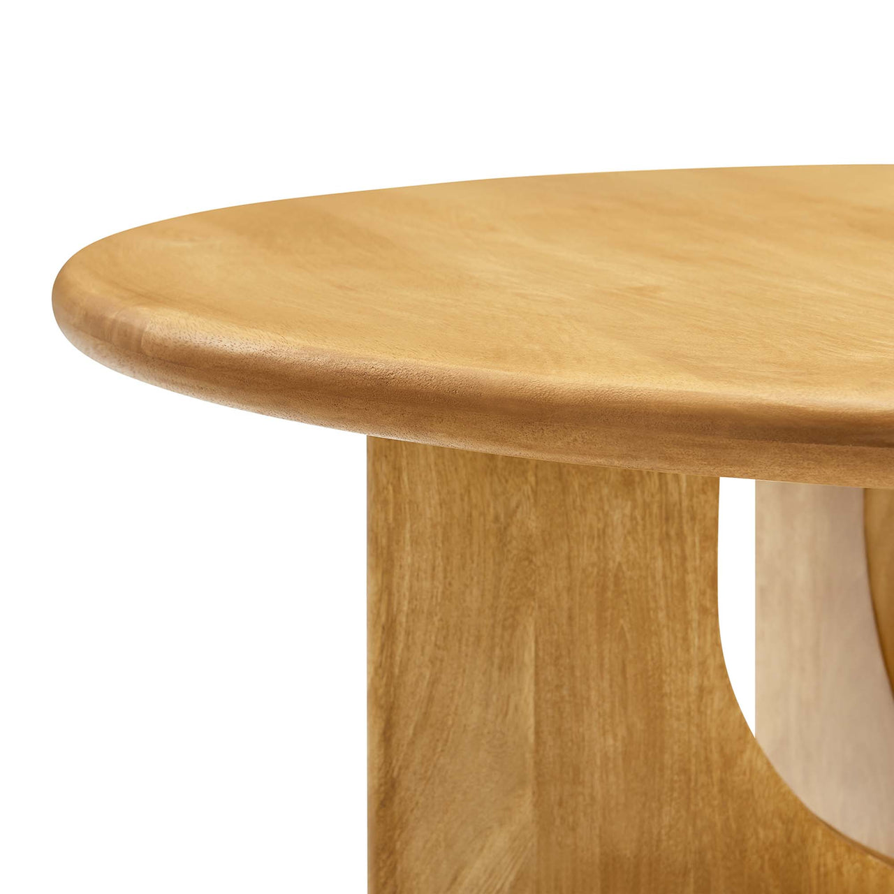 Opposition Round Coffee Table, Oak