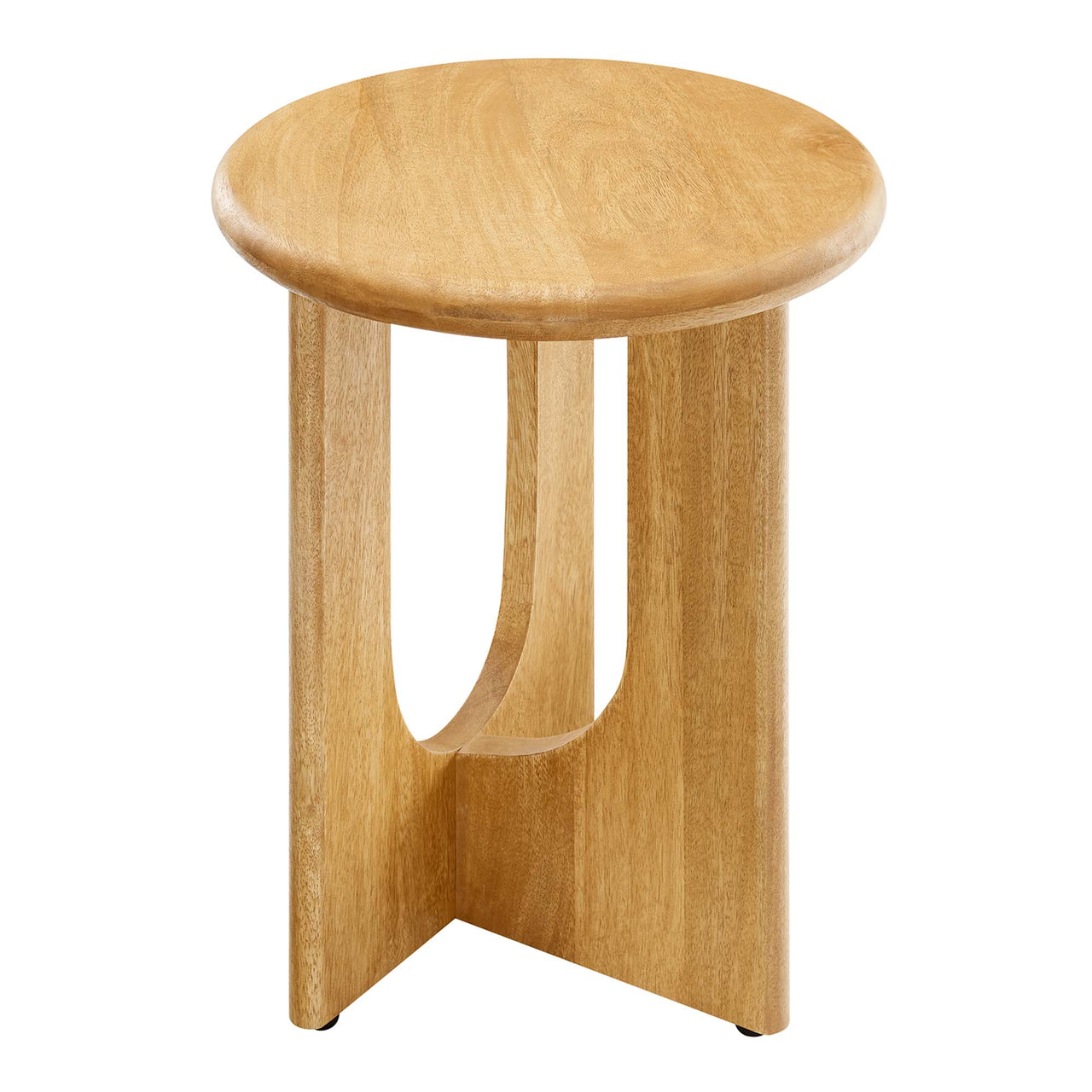 Opposition Round Side Table, Oak