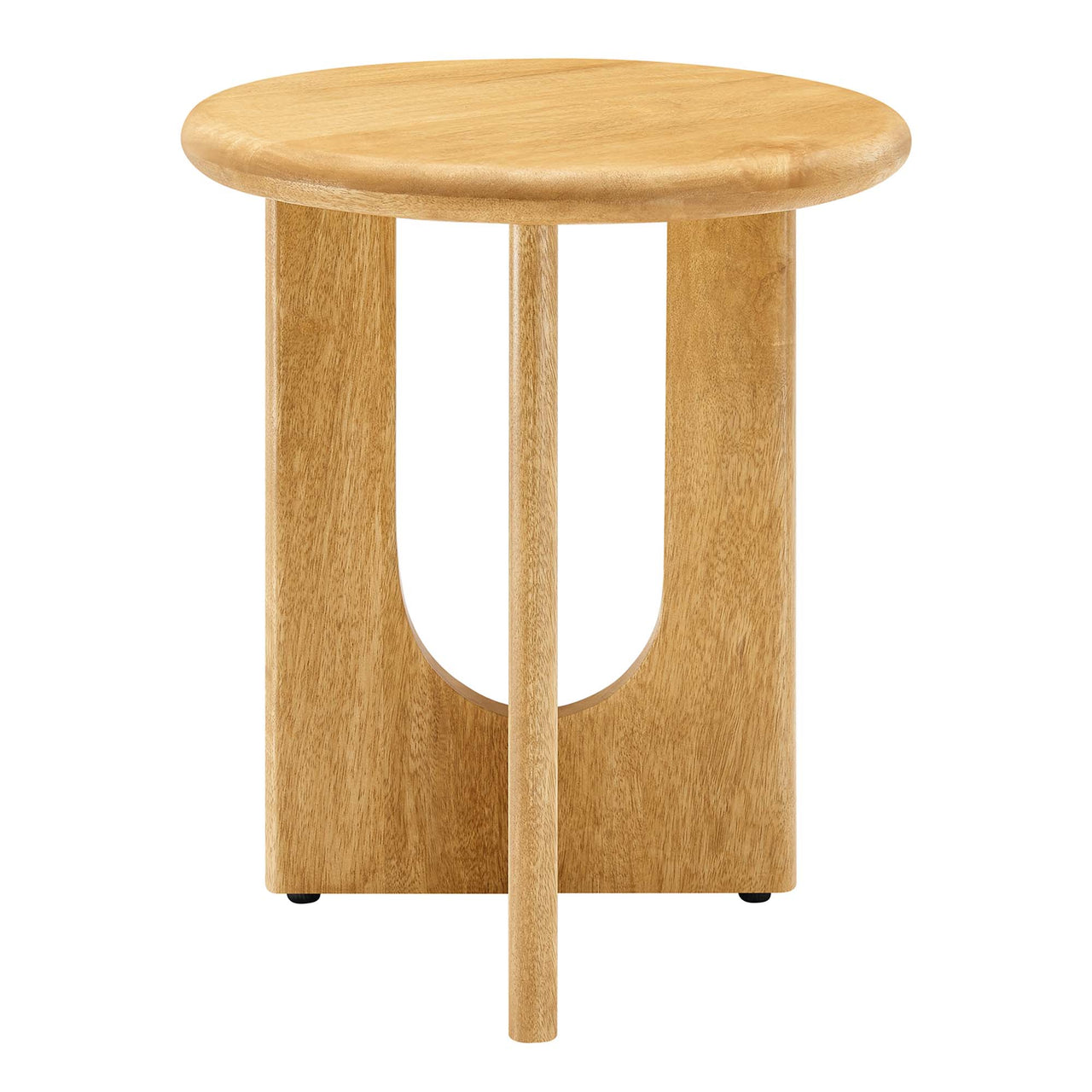 Opposition Round Side Table, Oak