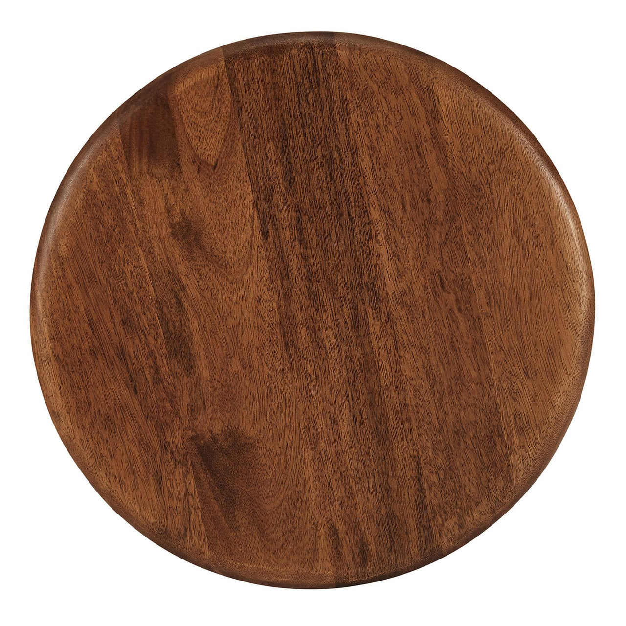 Opposition Round Side Table, Walnut