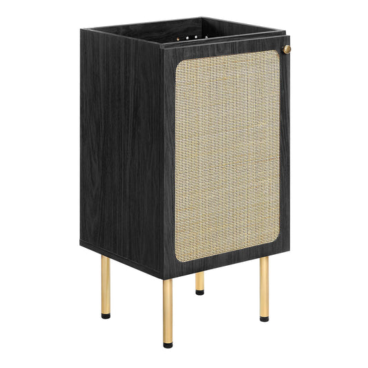 Calden Vanity Base with Storage, Extra Small, Black