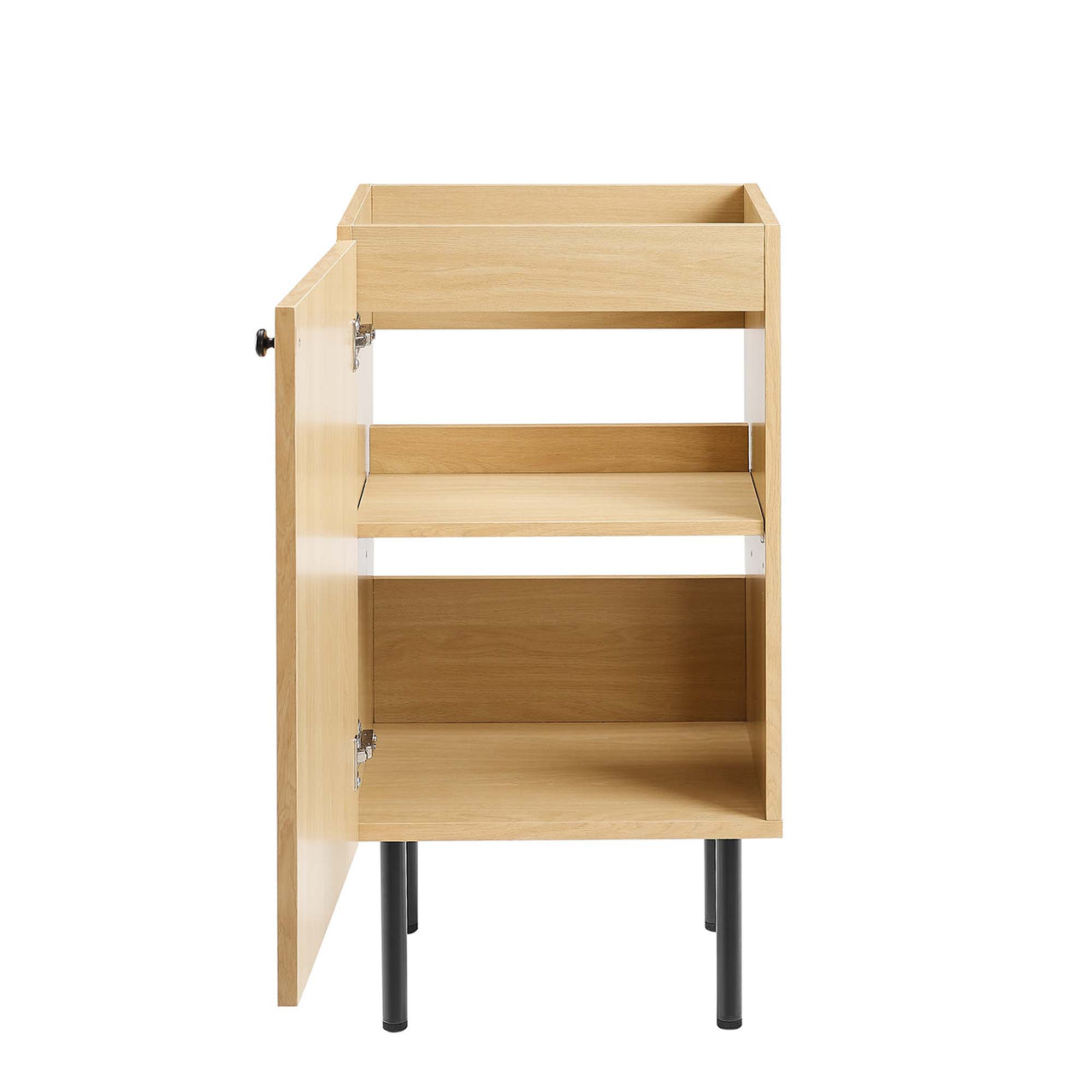 Calden Vanity Base with Storage, Extra Small, Oak