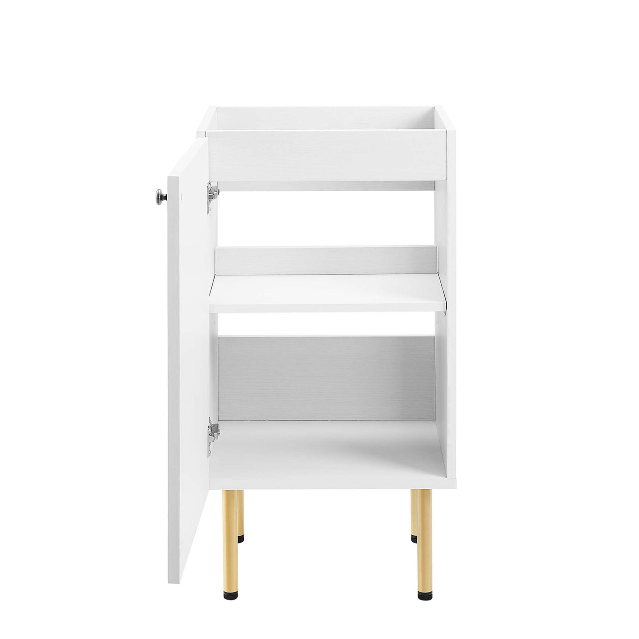 Calden Vanity Base with Storage, Extra Small, White