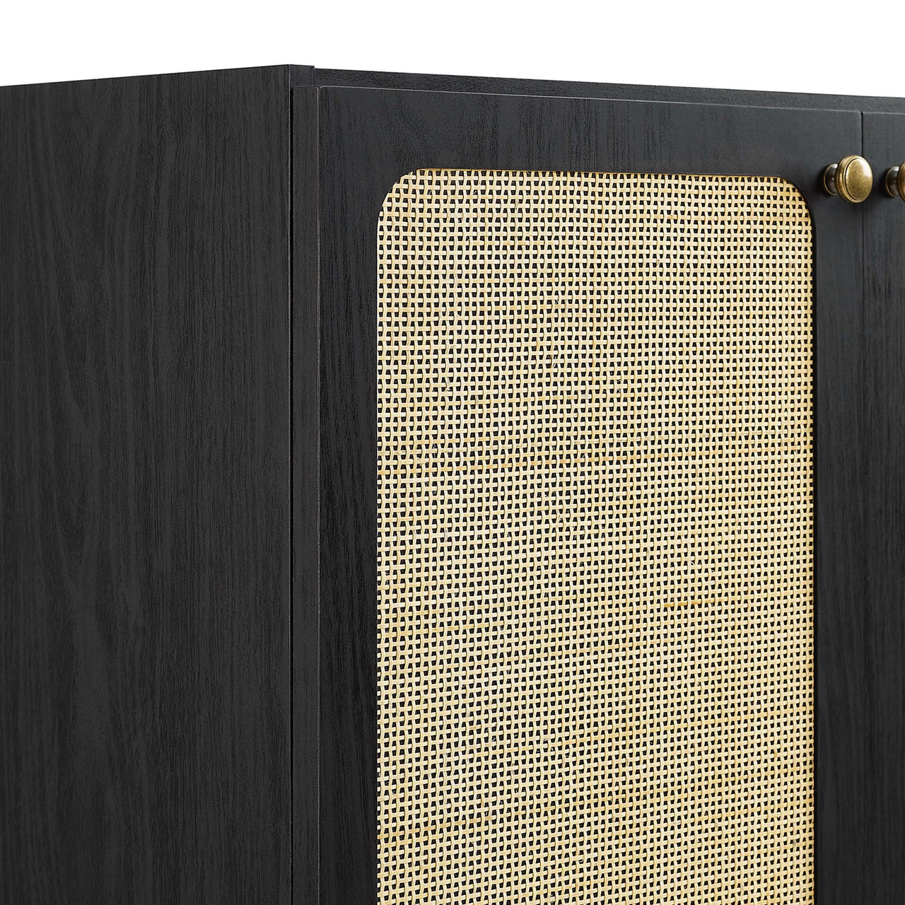 Calden Vanity Base with Storage, Medium, Black