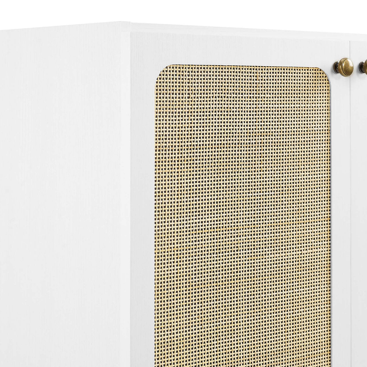 Calden Vanity Base with Storage, Medium, White