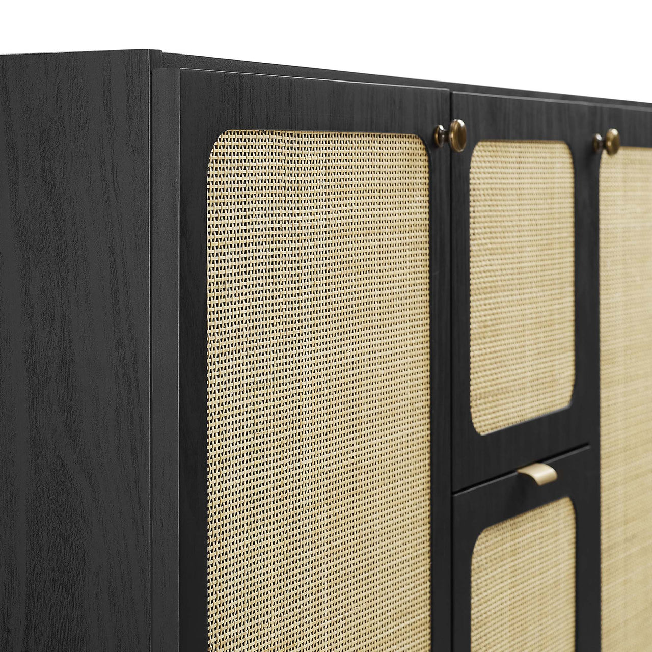 Calden Vanity Base with Storage, Extra Large, Black