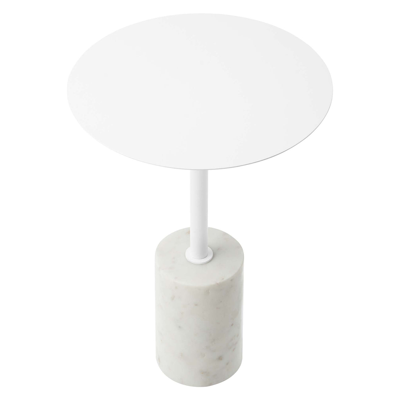 Elemental Side Table, White