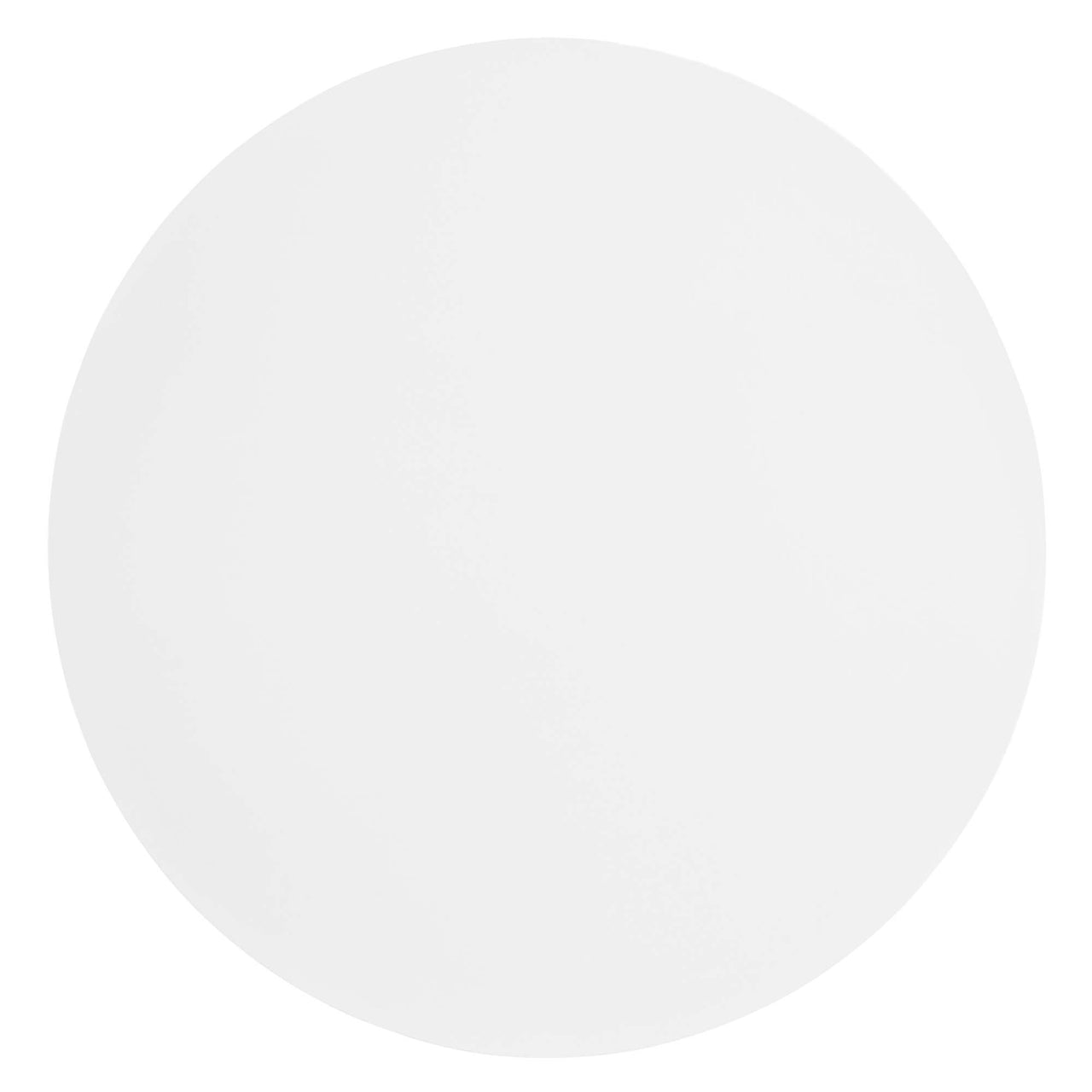 Waypoint Round Marble Side Table, White