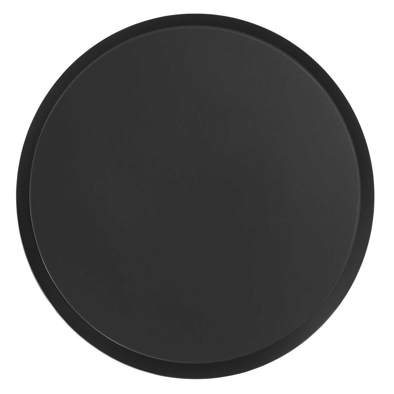 Spyglass Round Side Table, Black