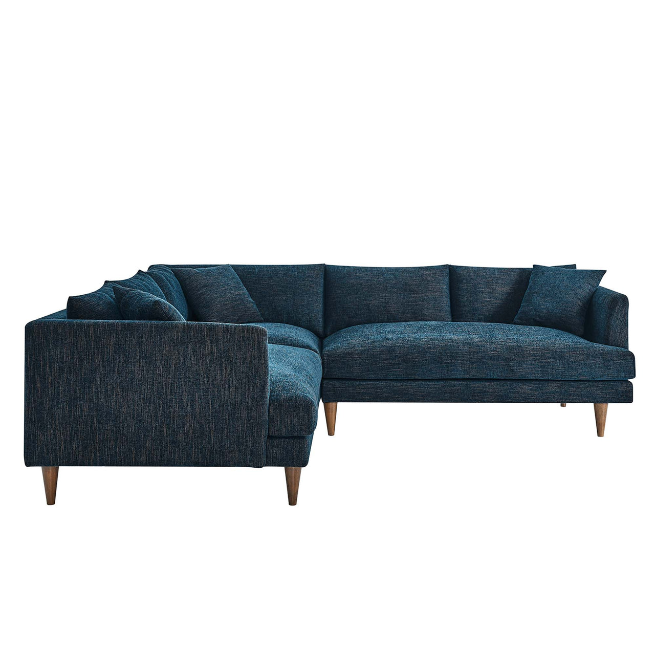 Noema 3-Piece Cloudblend Corner Sectional, Azure