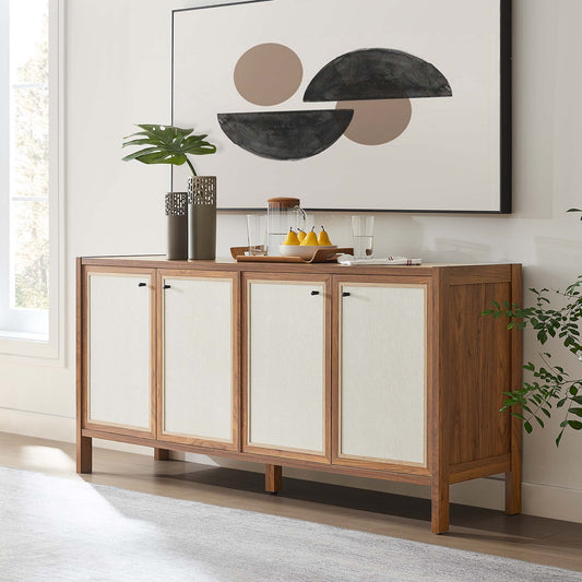 Embria Credenza, Walnut