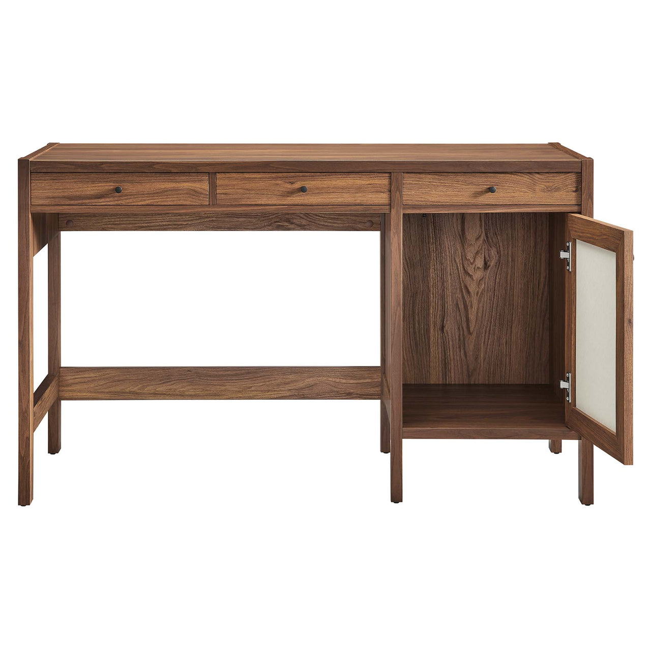 Embria Office Desk, Small, Walnut