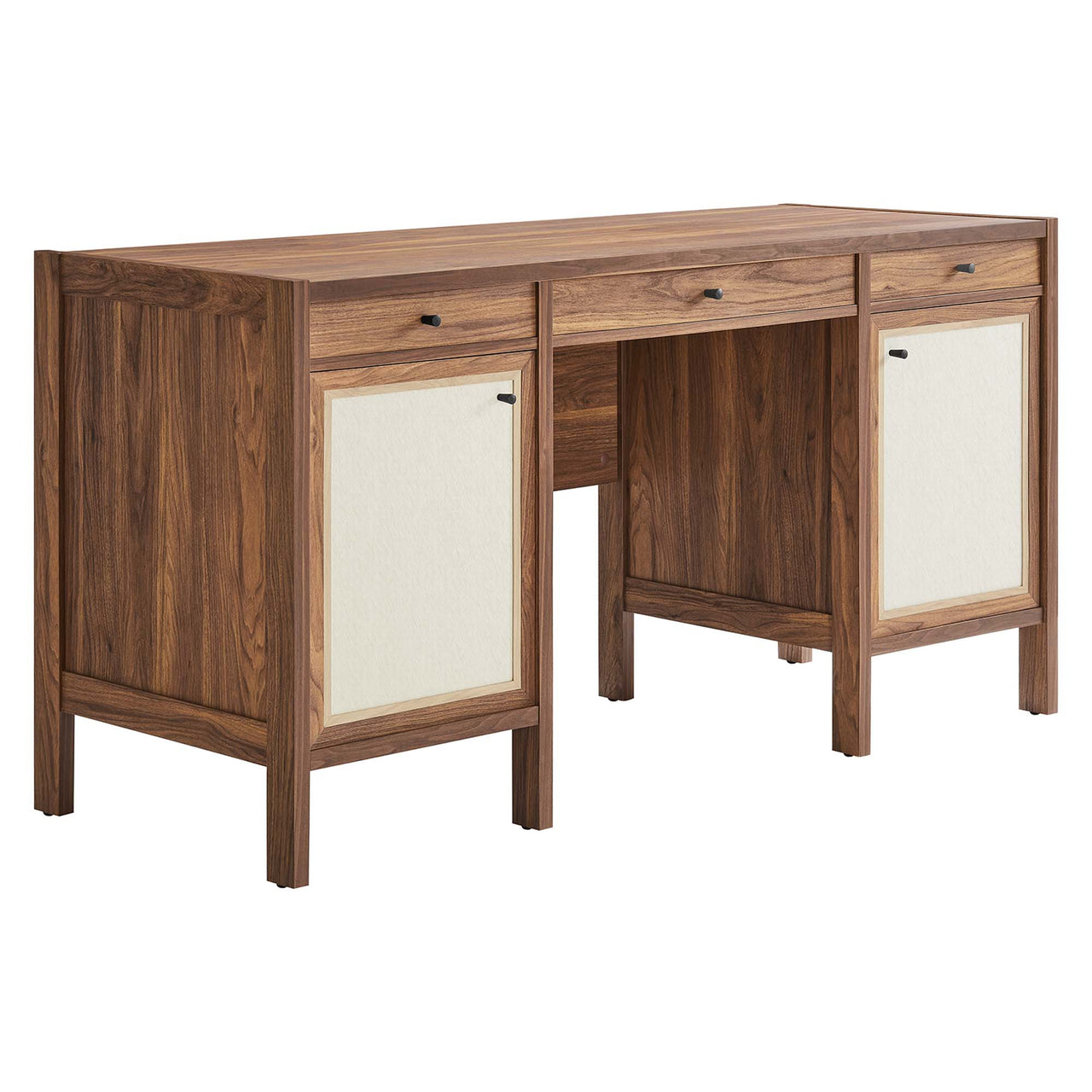 Embria Office Desk, Large, Walnut