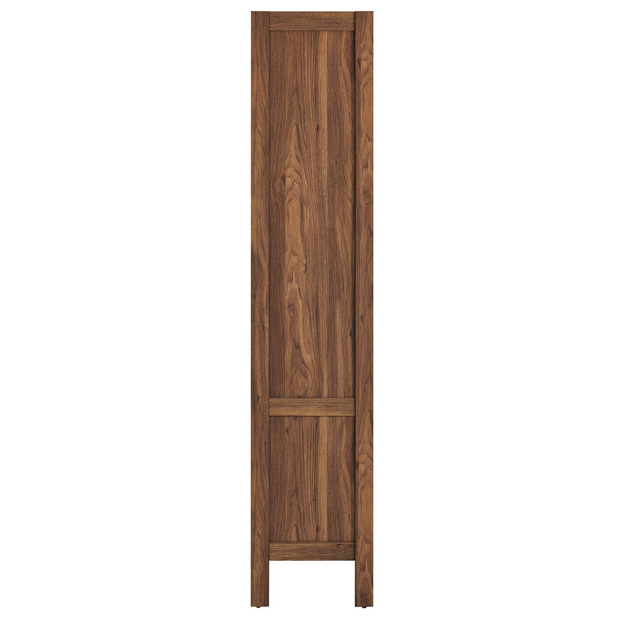 Embria 4-Shelf Bookcase, Walnut