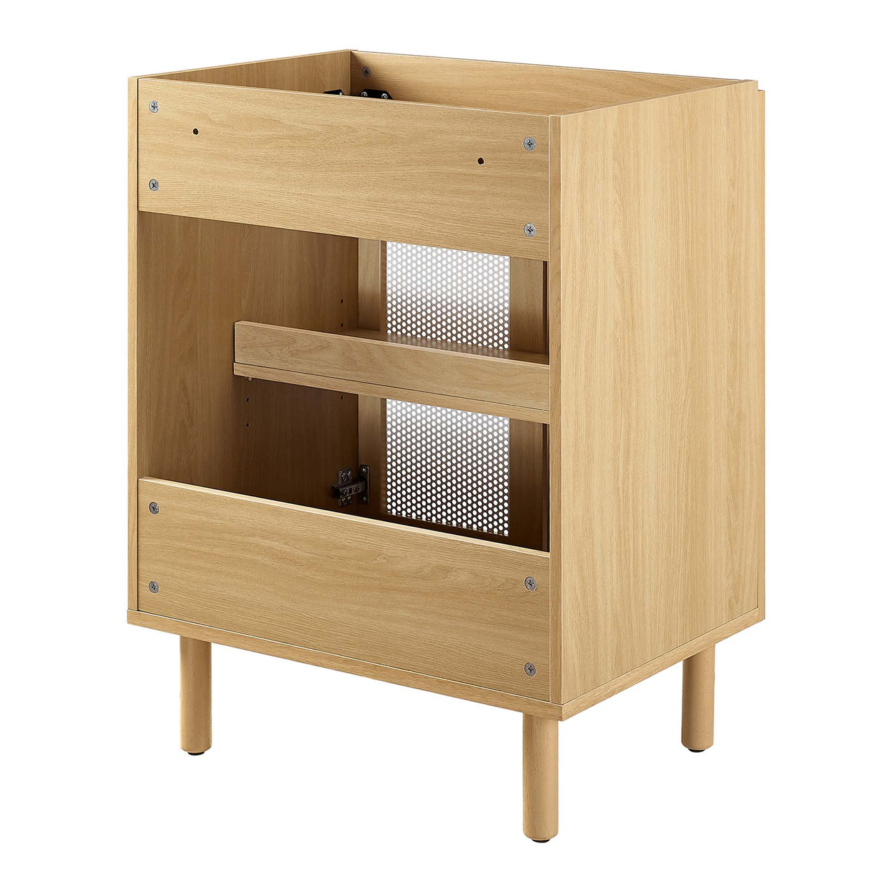 Kayatan Vanity Base with Storage, Small, Oak